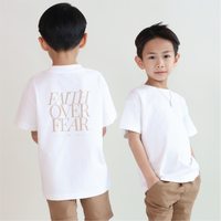 Faith Over Fear Kids Tee by Grace Label