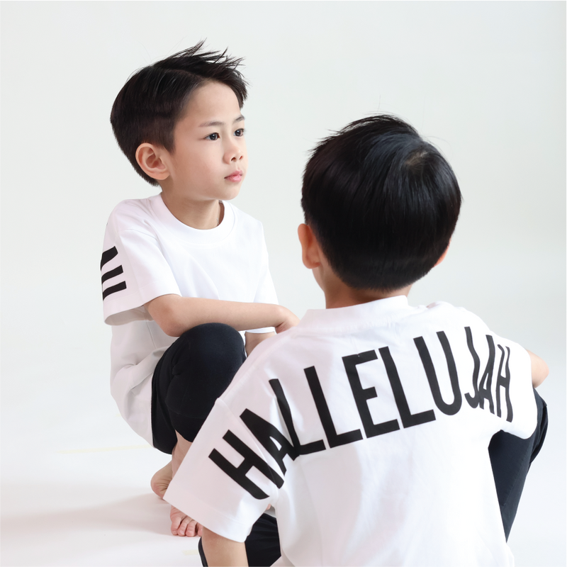 Hallelujah Kids Tee by Grace Label