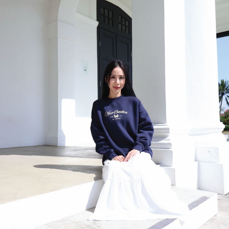 Crewneck Unisex Ciptaan Baru di Kristus