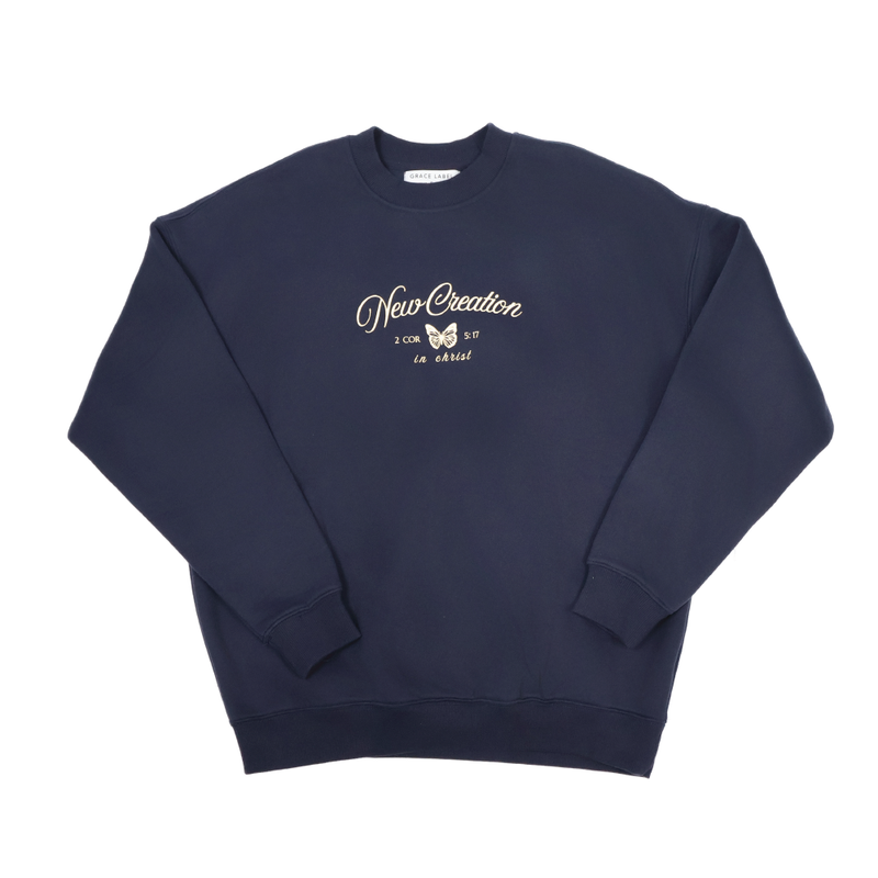 Crewneck Unisex Ciptaan Baru di Kristus